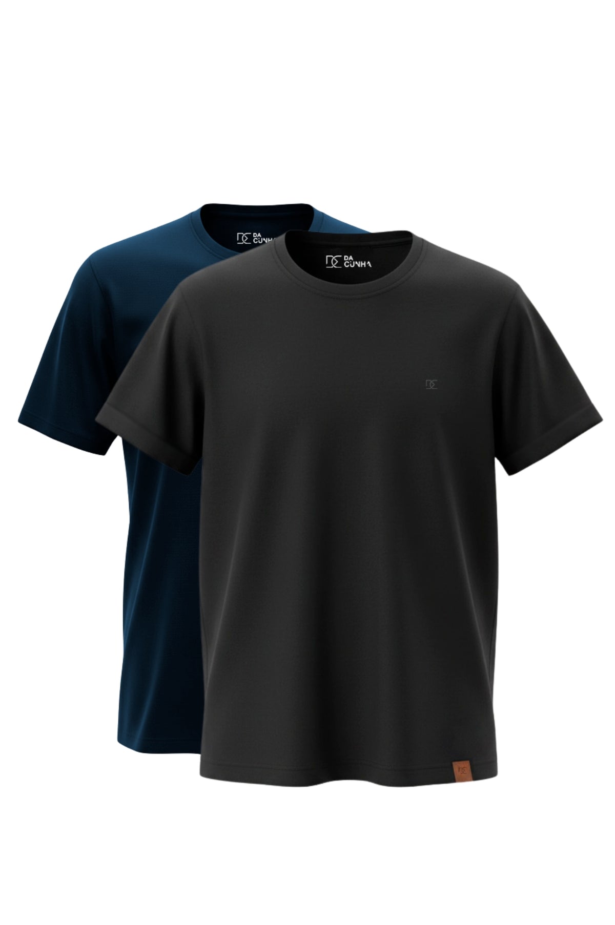 Kit Camisetas Levinha Premium Gramatura 190 2 Cores