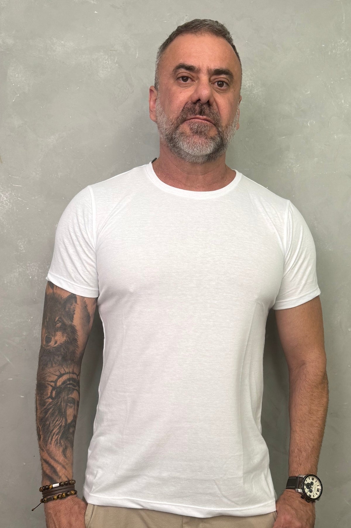 Camiseta Levinha Slim Branca