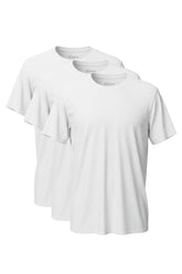 Kit 3 Camisetas Algodão Egípcio Branco