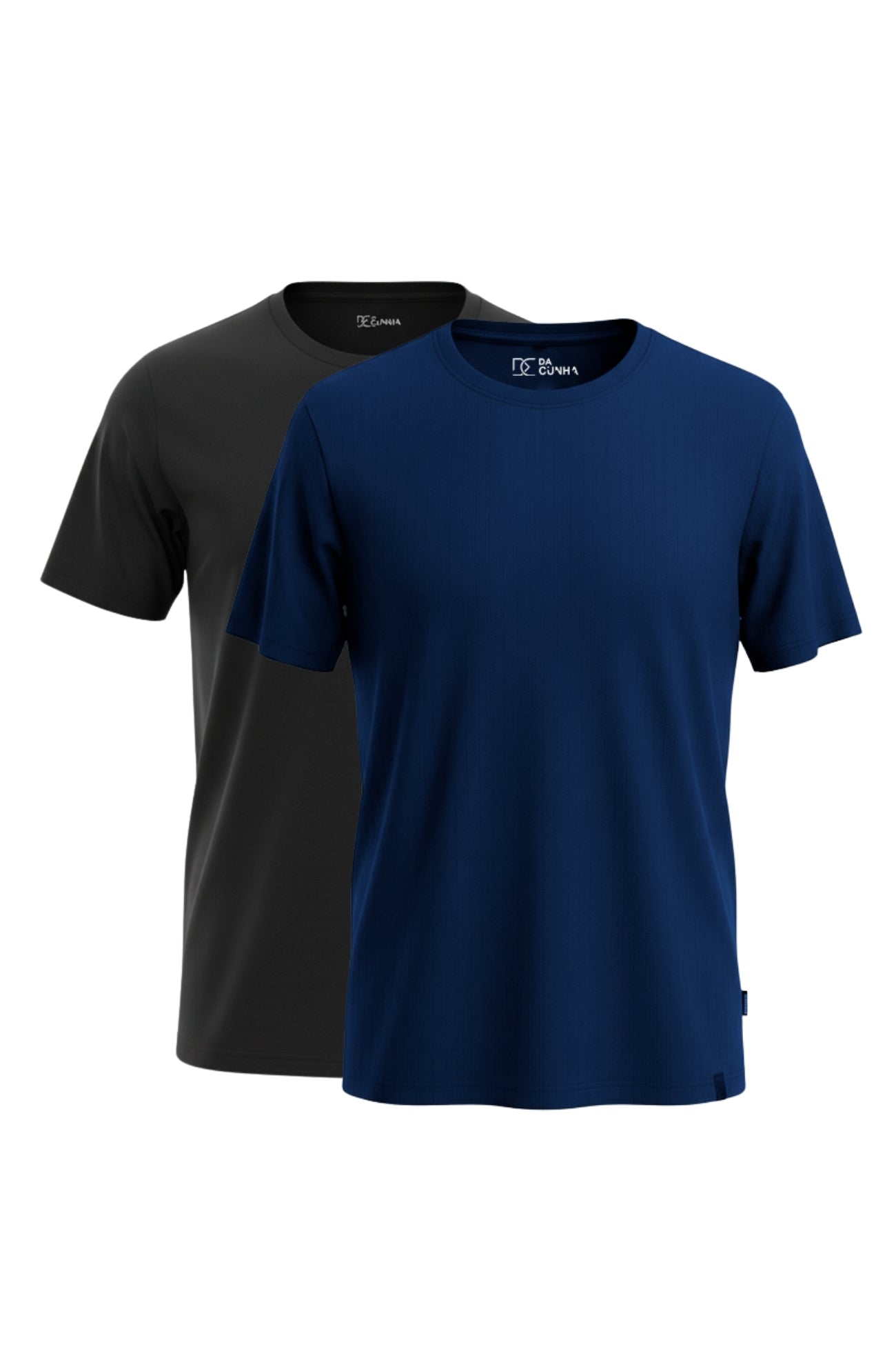 Kit Camisetas Algodão Egípcio 2 cores