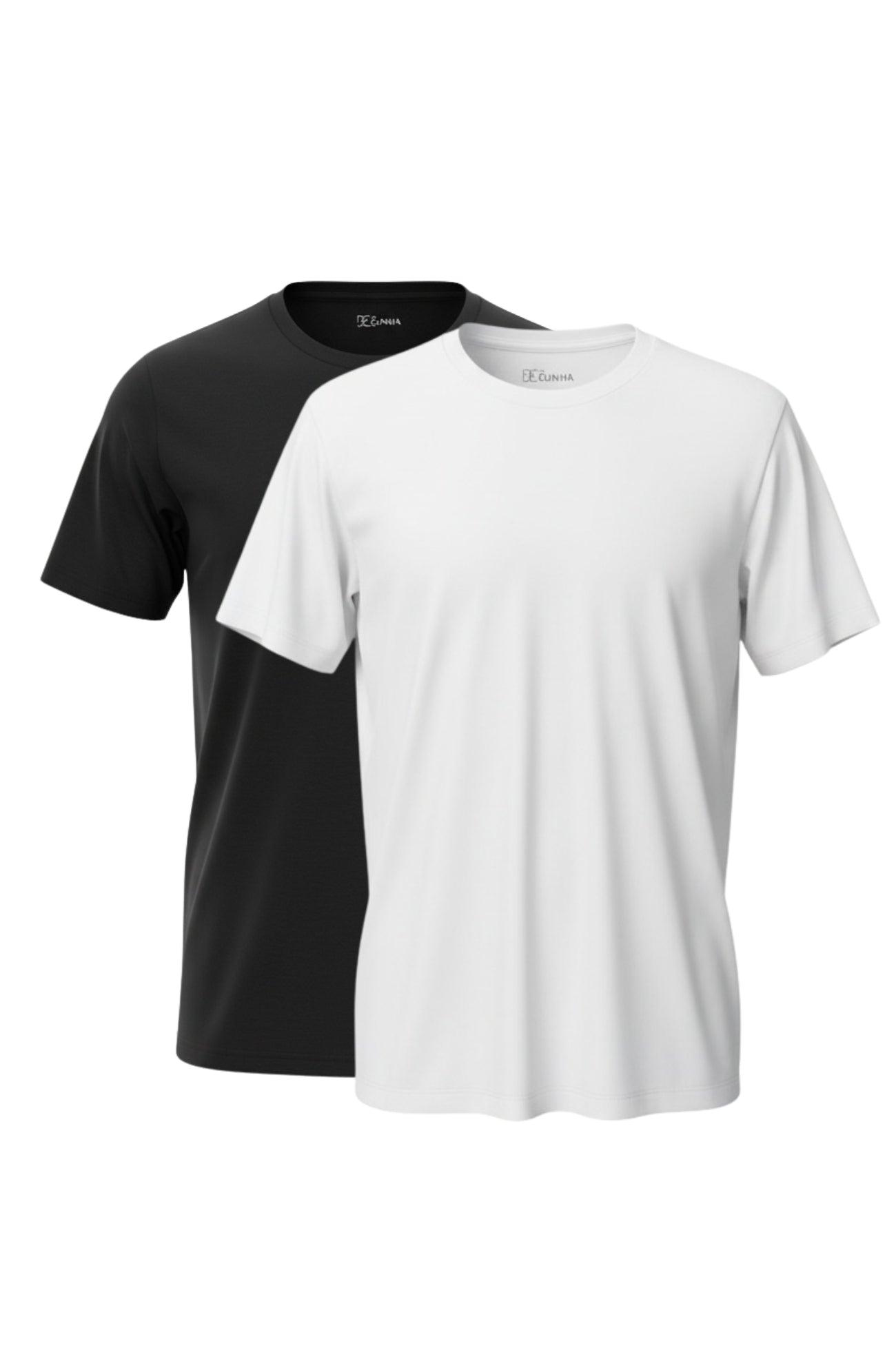 Kit Camisetas Algodão Egípcio 2 cores