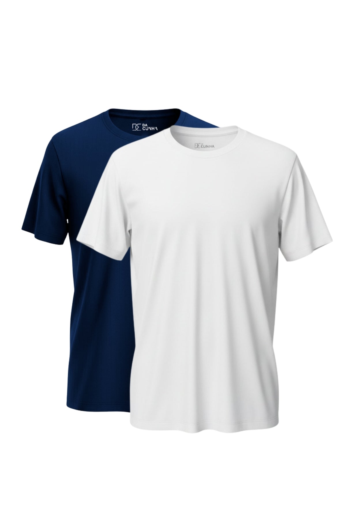 Kit Camisetas Algodão Egípcio 2 cores