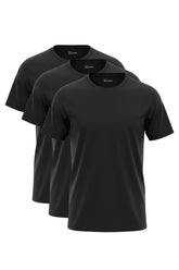 Kit 3 Camisetas Algodão Egípcio Preta
