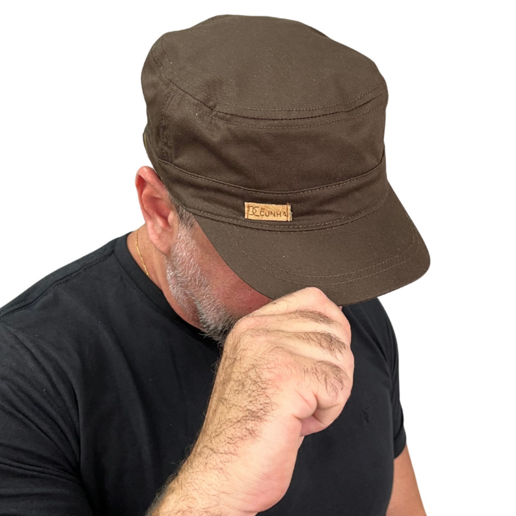 Boné Da Cunha Marrom