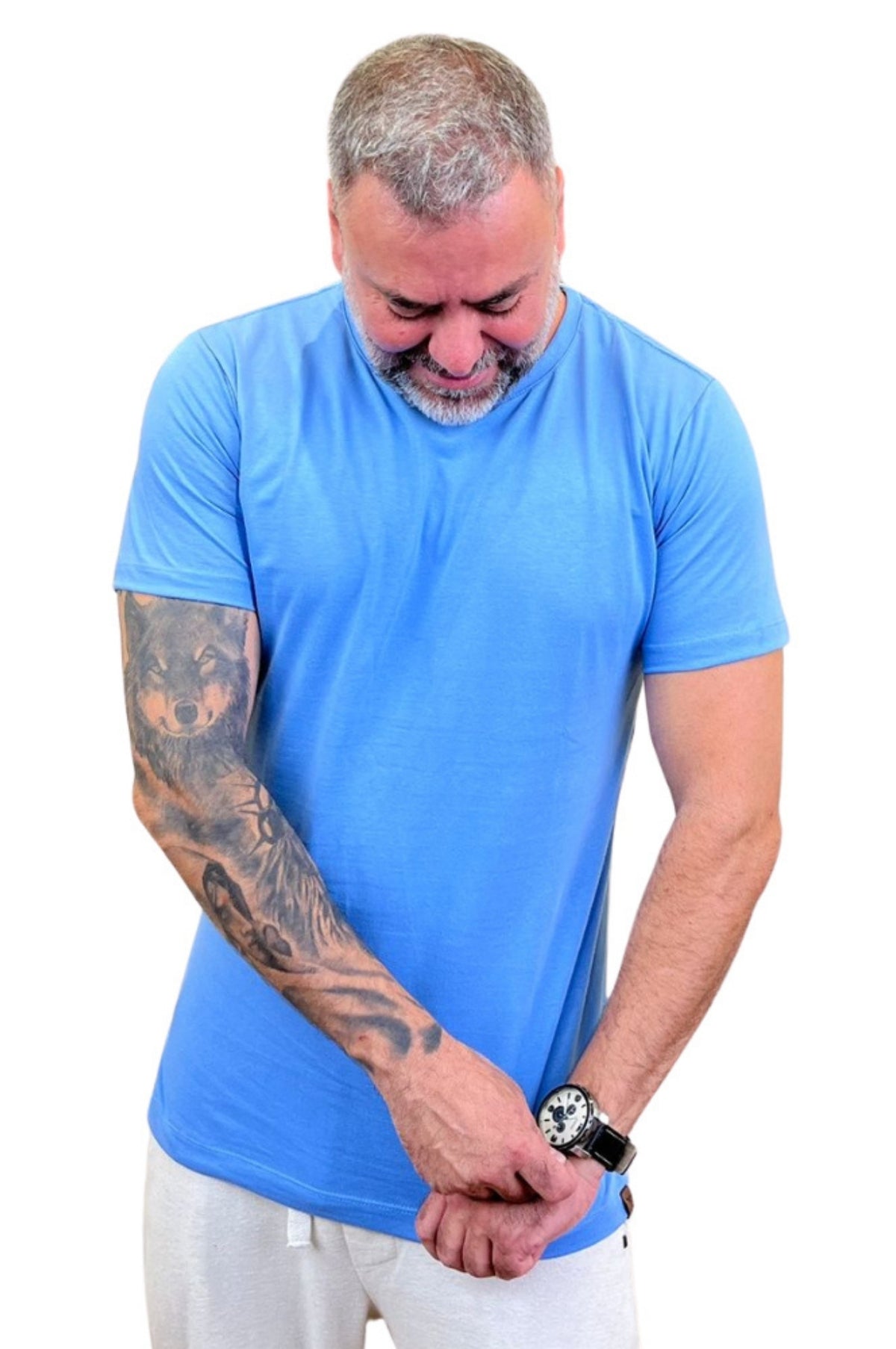 Camiseta Levinha Slim Azul I