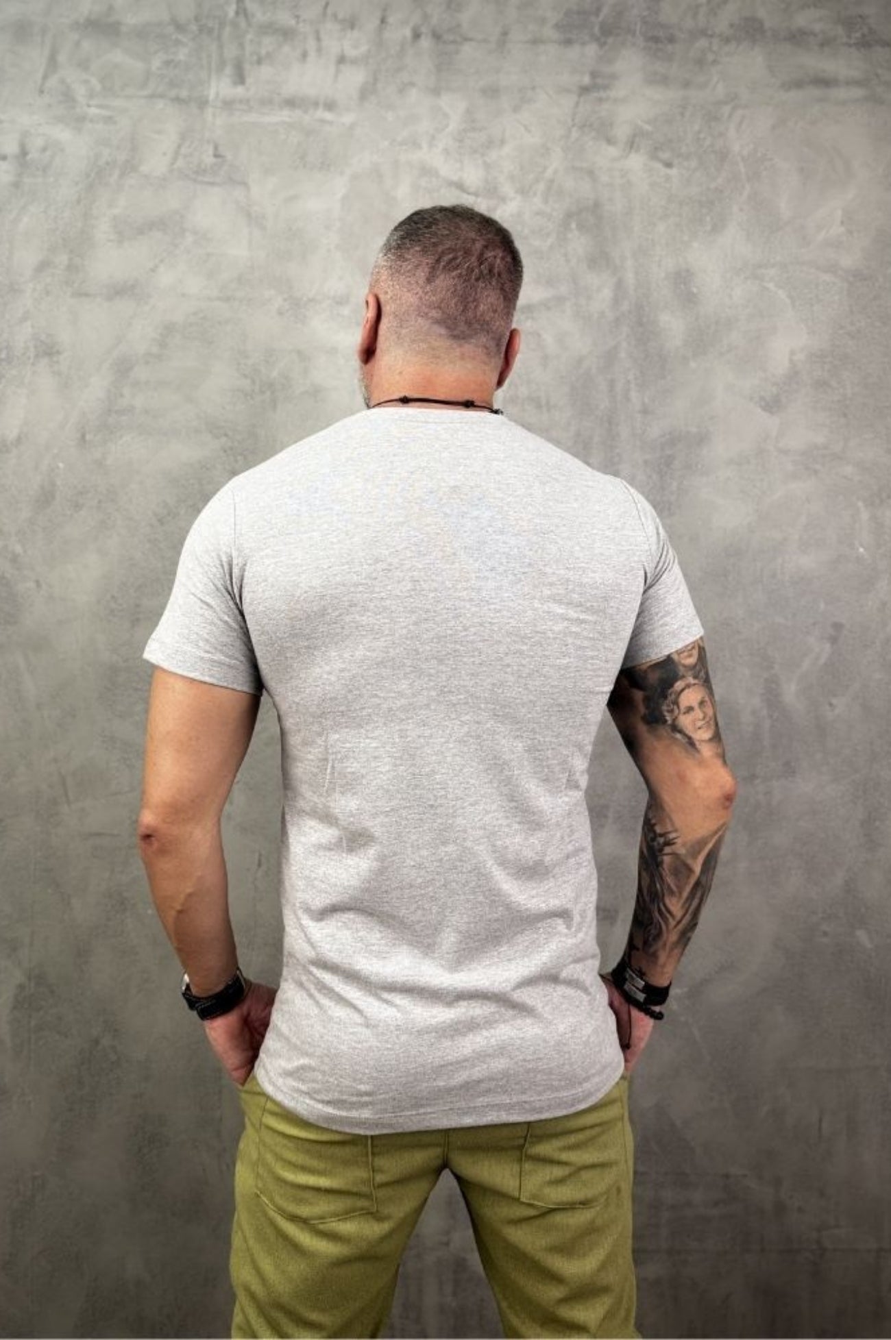 Camiseta Levinha Slim Mescla