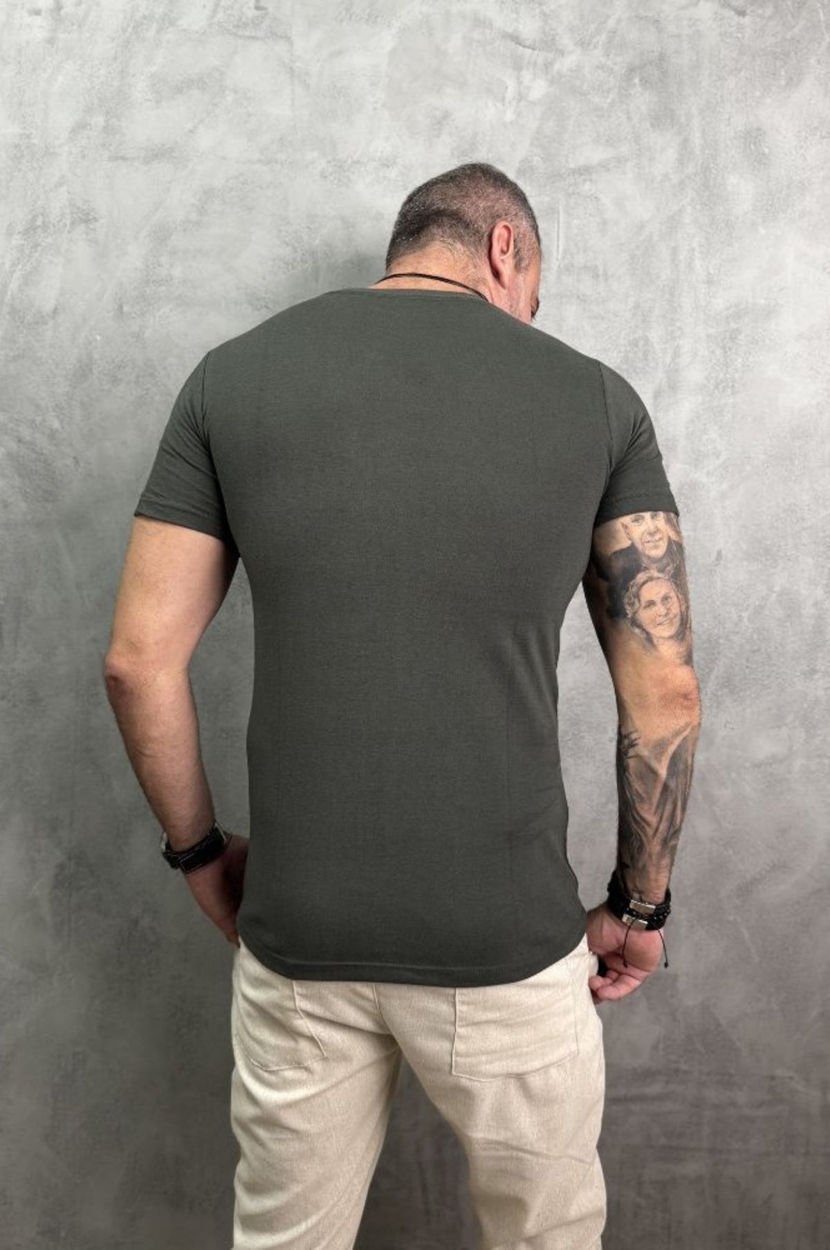 Camisa Machão levinha Verde Musgo