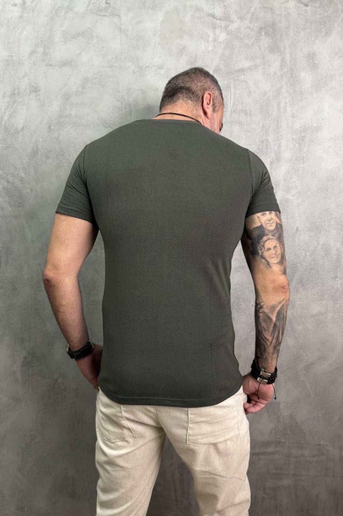 Camisa Machão levinha Verde Musgo