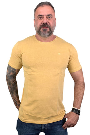 Camiseta Malhão Fio 26 Amarela