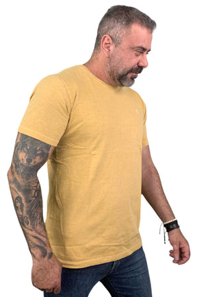 Camiseta Malhão Fio 26 Amarela