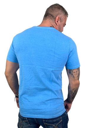Camiseta Malhão Fio 26 Azul