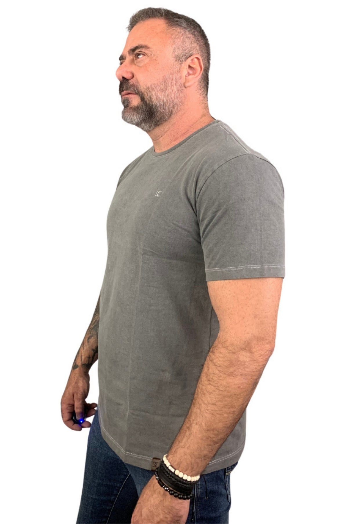 Camiseta Malhão Fio 26 Chumbo