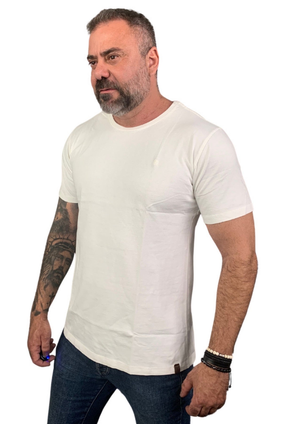 Camiseta Malhão Fio 26 Off White