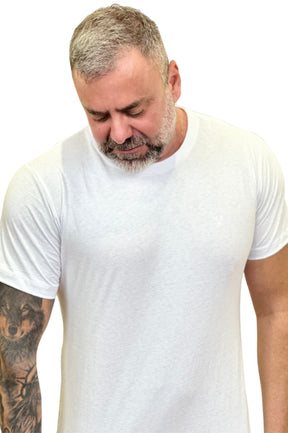 Camiseta Peletizada Slim  Branca White