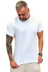 Camiseta Peletizada Slim  Branca White
