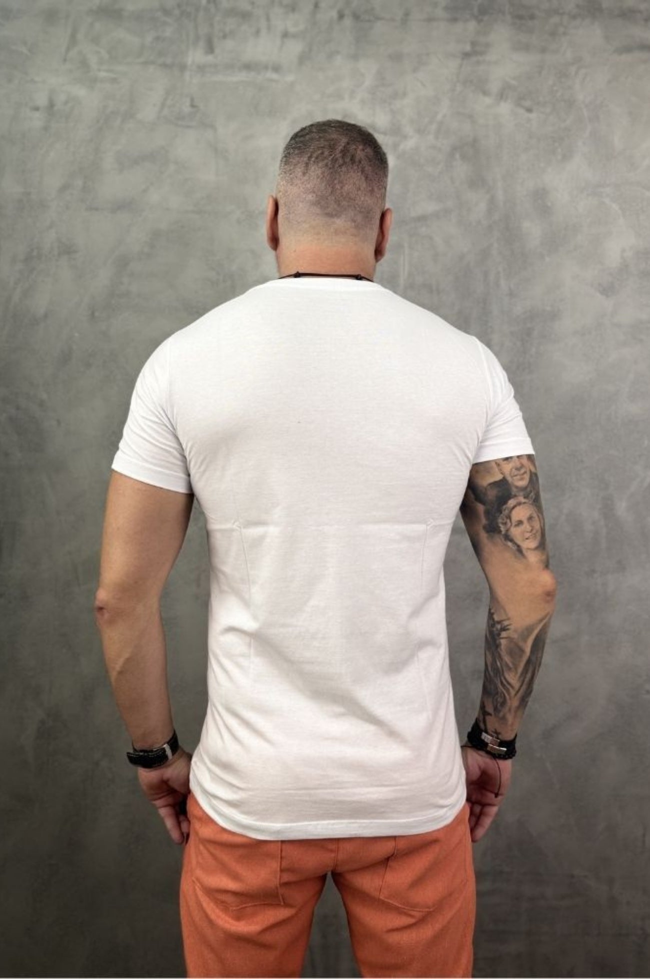 Camiseta Peletizada Slim Branca