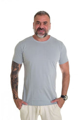 Camiseta Peletizada Slim Cinza