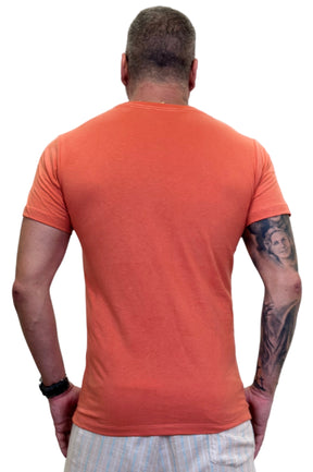 Camiseta Peletizada Slim Laranja 2