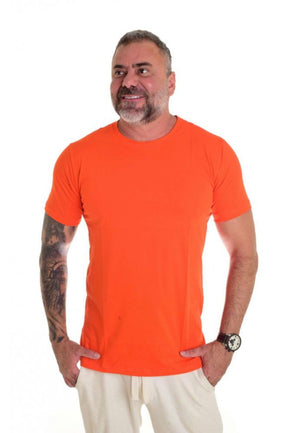 Camiseta Peletizada Slim Laranja