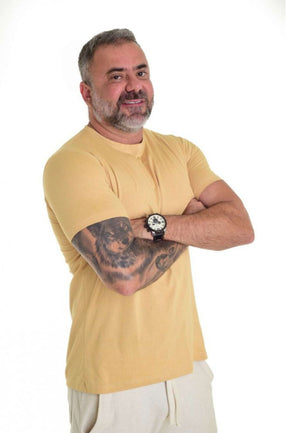 Camiseta Peletizada Slim Pastel