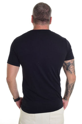 Camiseta Peletizada Slim Preta