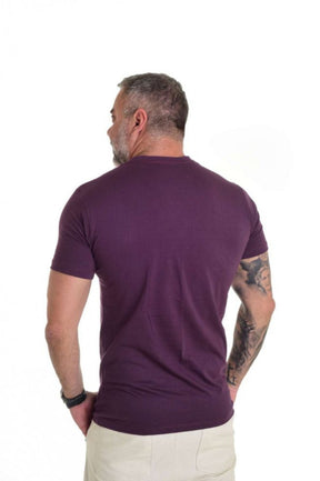 Camiseta Peletizada Slim Roxa