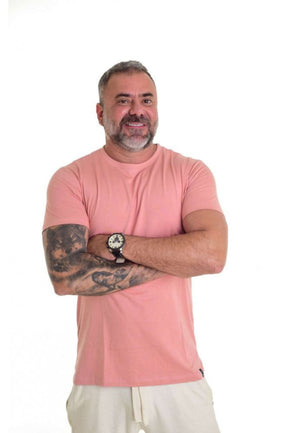 Camiseta Peletizada Slim Salmão 1