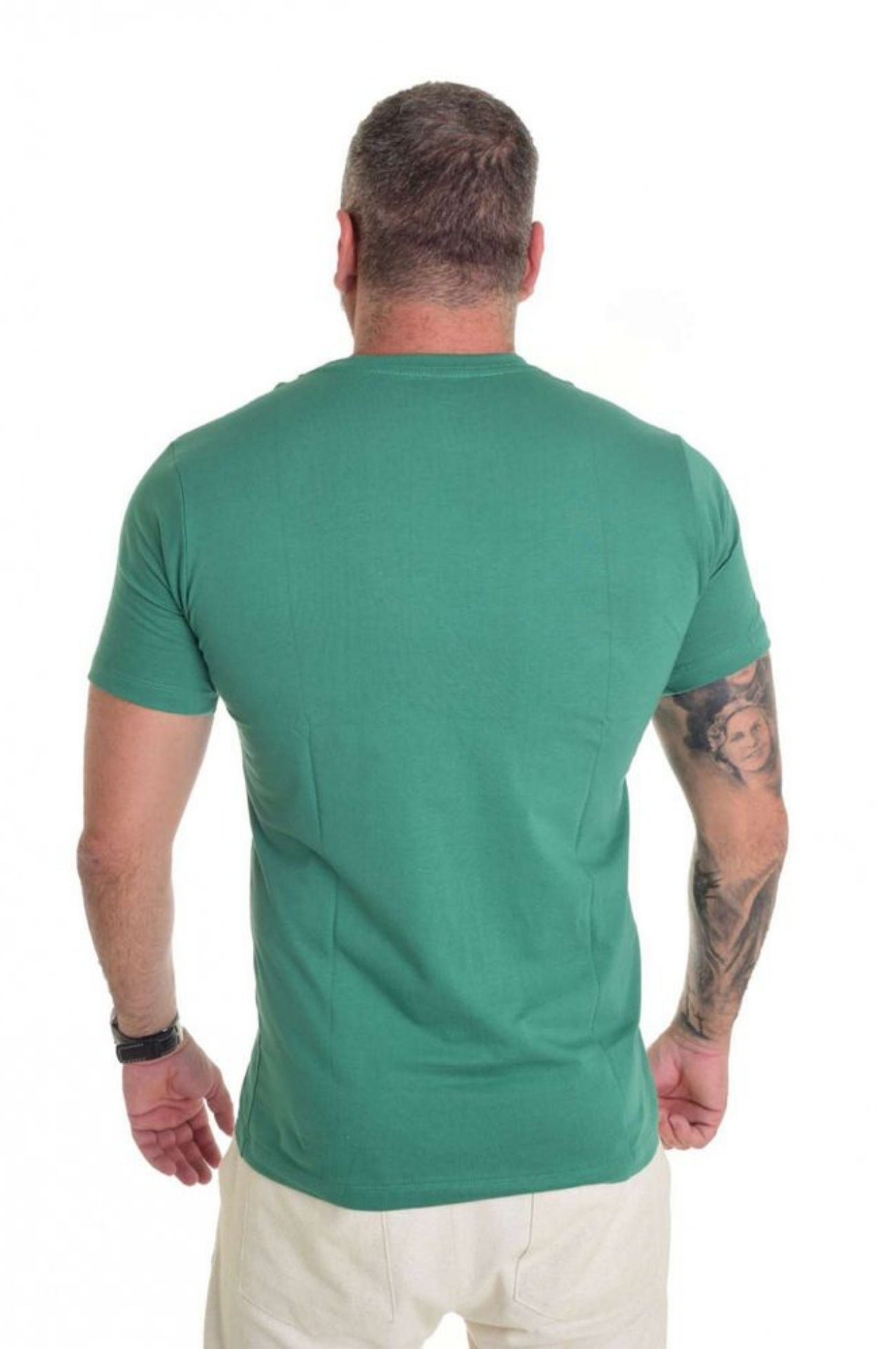 Camiseta Peletizada Slim Verde