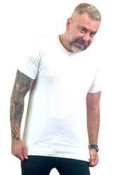 Camisa Slim Manga Curta Branca