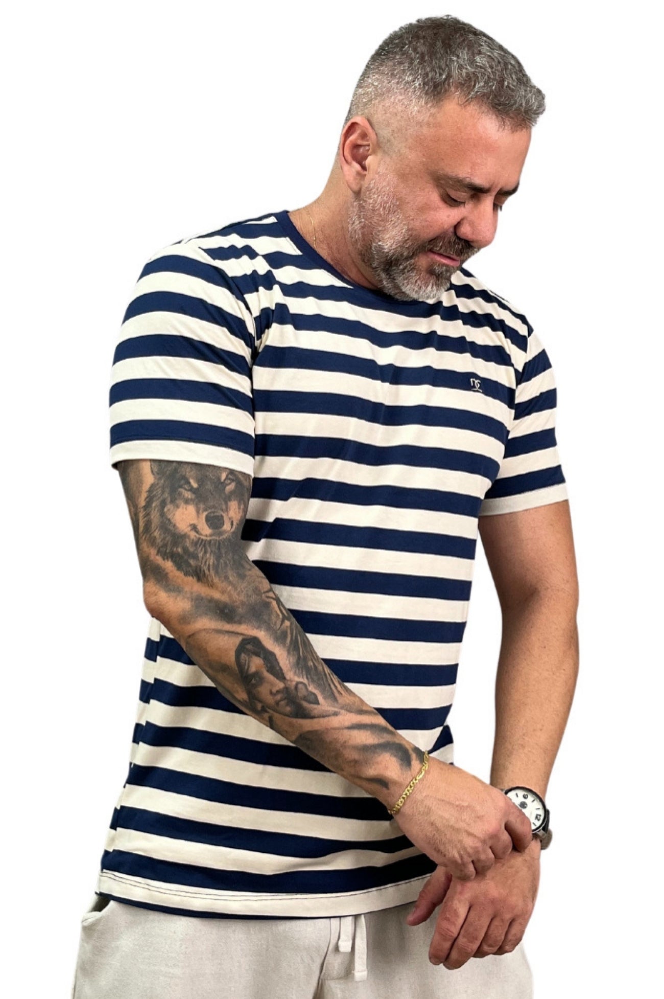 Camisa Slim Manga Curta Listrada 2