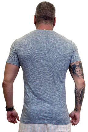 Camiseta Manga Curta Slim Mescla