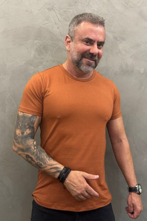 Camiseta Slim Terra Algodão Egípcio