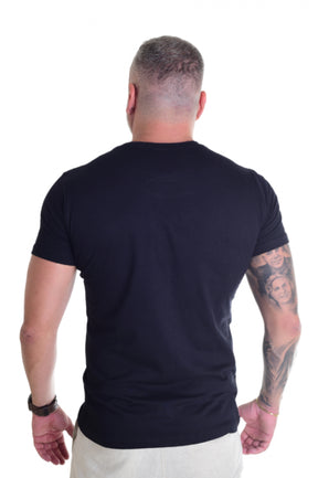 Camiseta Slim levinha Premium gramatura 190 Preta