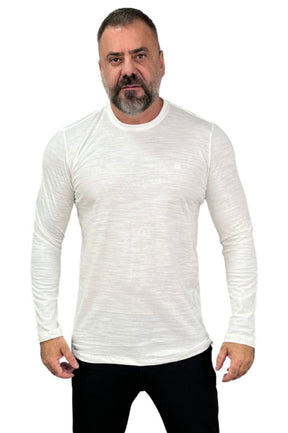 Camiseta Manga Longa Flame Branca