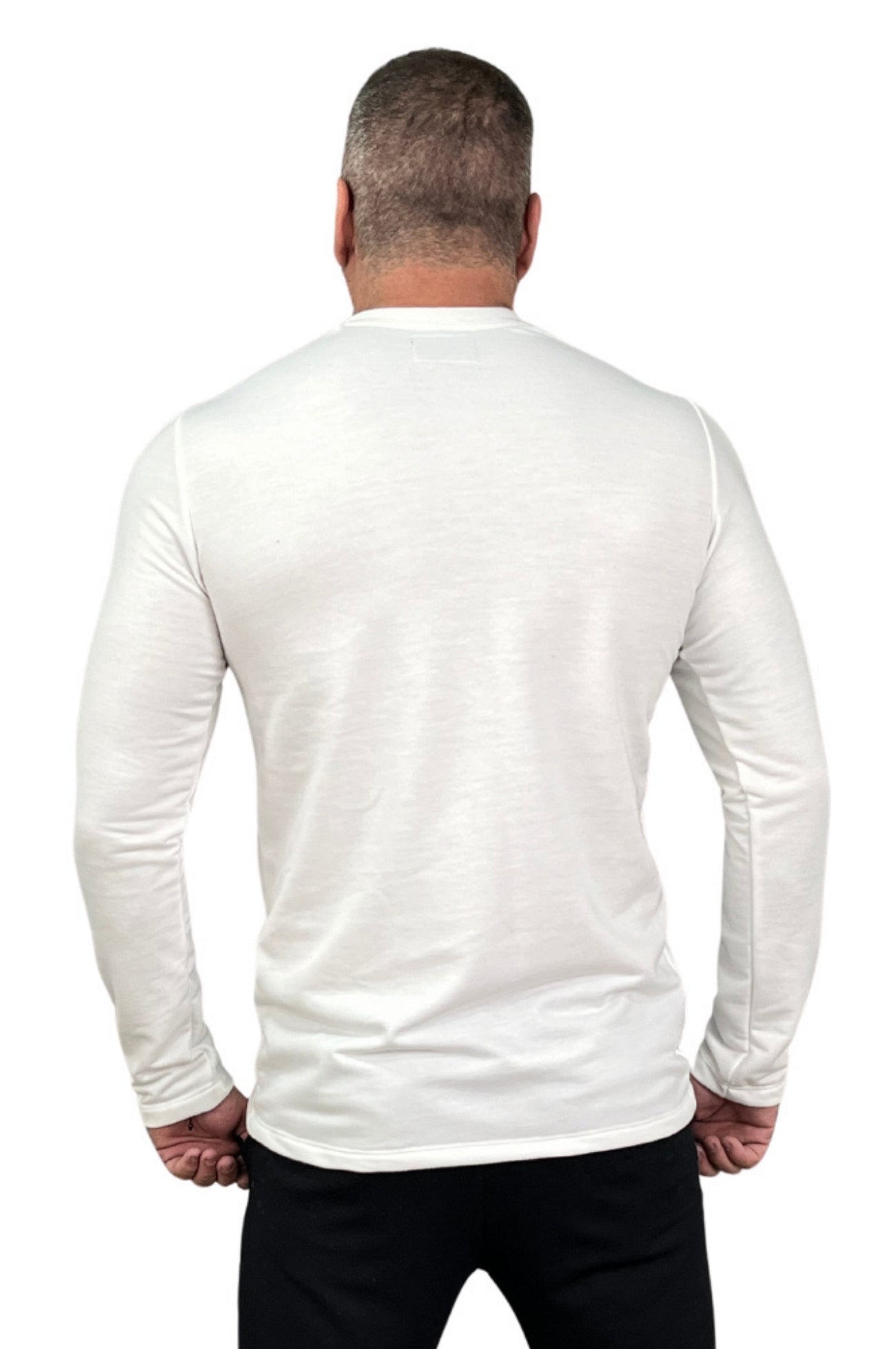 Camisa Slim ML M. Premium Acetinado Branco