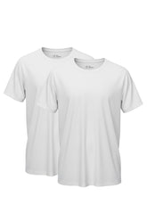 Kit 2 Camisetas Levinha Branca