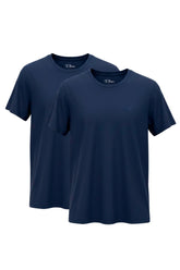 Kit 2 Camisetas Levinha Marinho