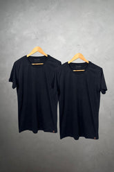 Kit 2 Camisetas Levinha Premium Preta Gramatura 190