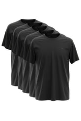 Kit 5 Camisetas Levinha Preta