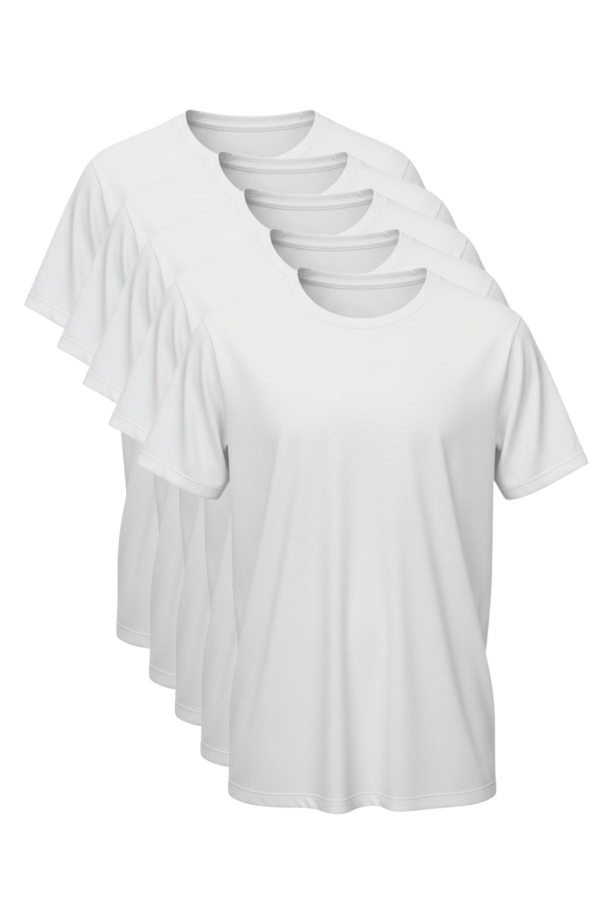 Kit 5 Camisetas Levinha Premium Gramatura 190