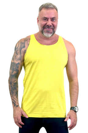 Regata Básica Slim Amarela