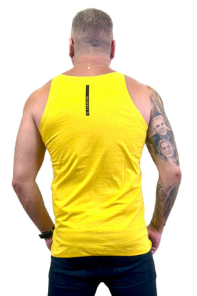 Regata Básica Slim Amarelo Escuro