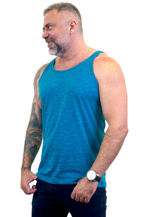 Regata Slim Azul Mescla