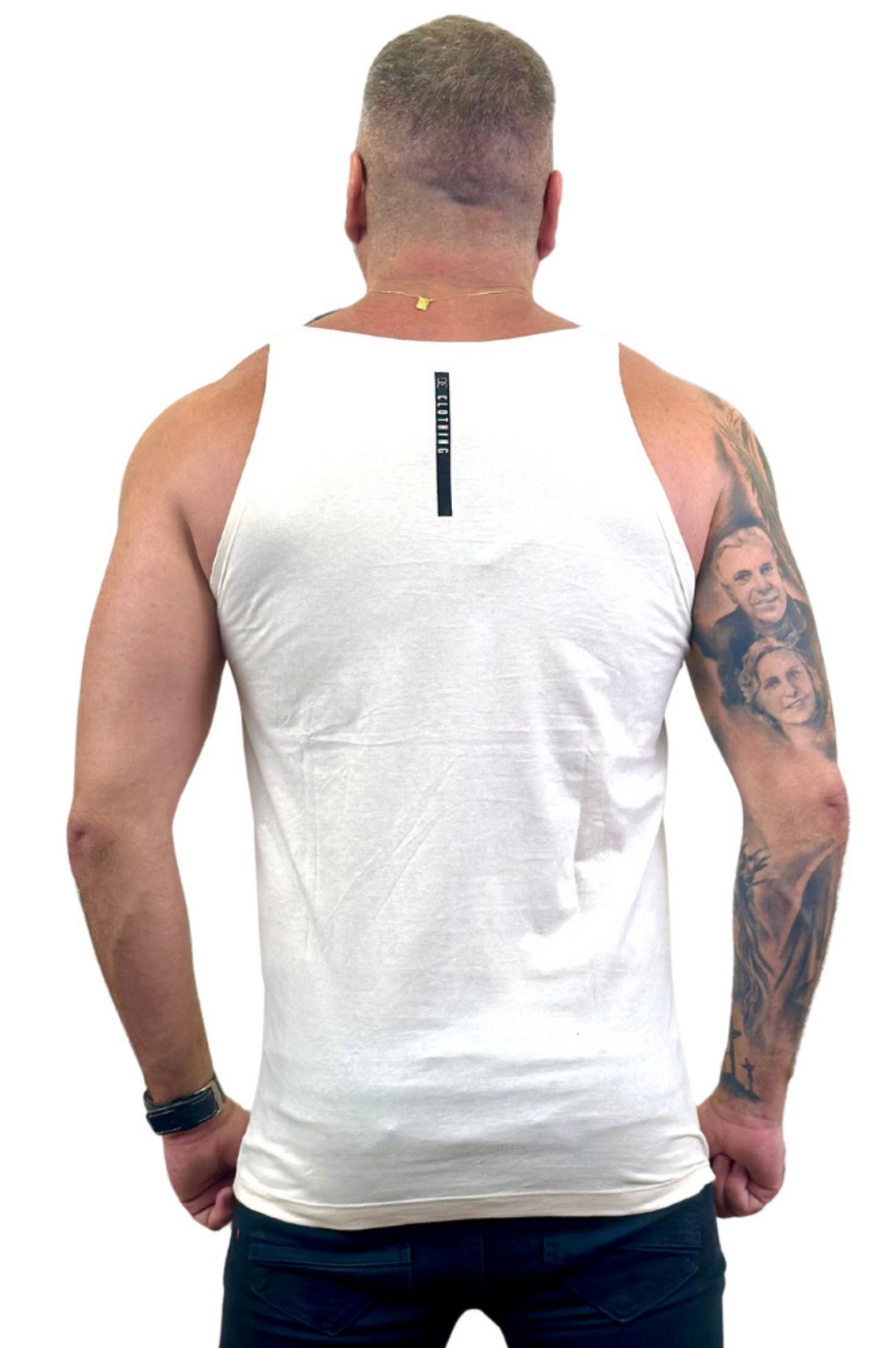 Regata Básica Slim Branca 1