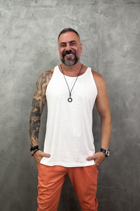 Regata Slim Básica Branca