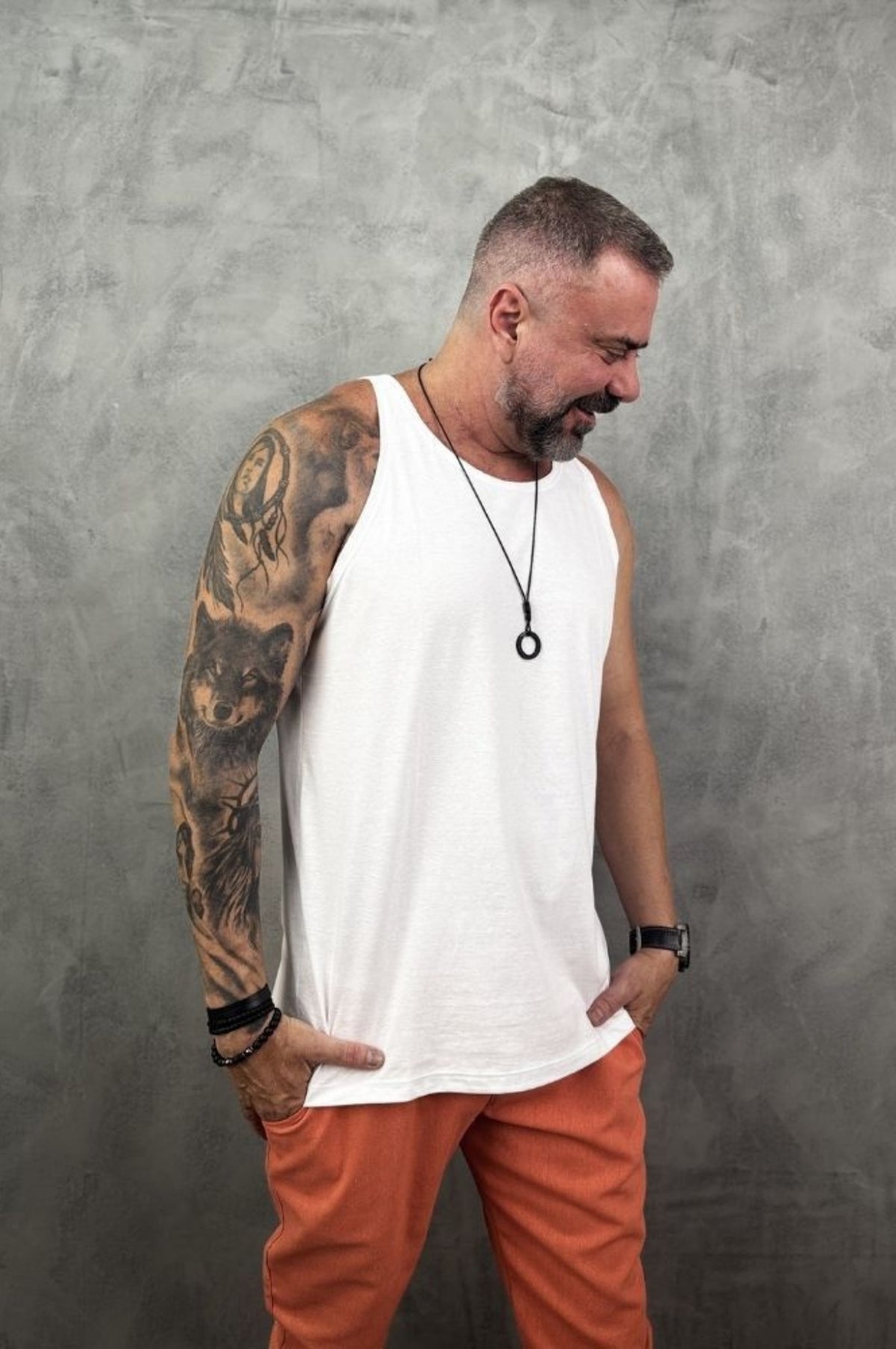 Regata Slim Básica Branca