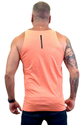 Regata Básica Slim Laranja Claro