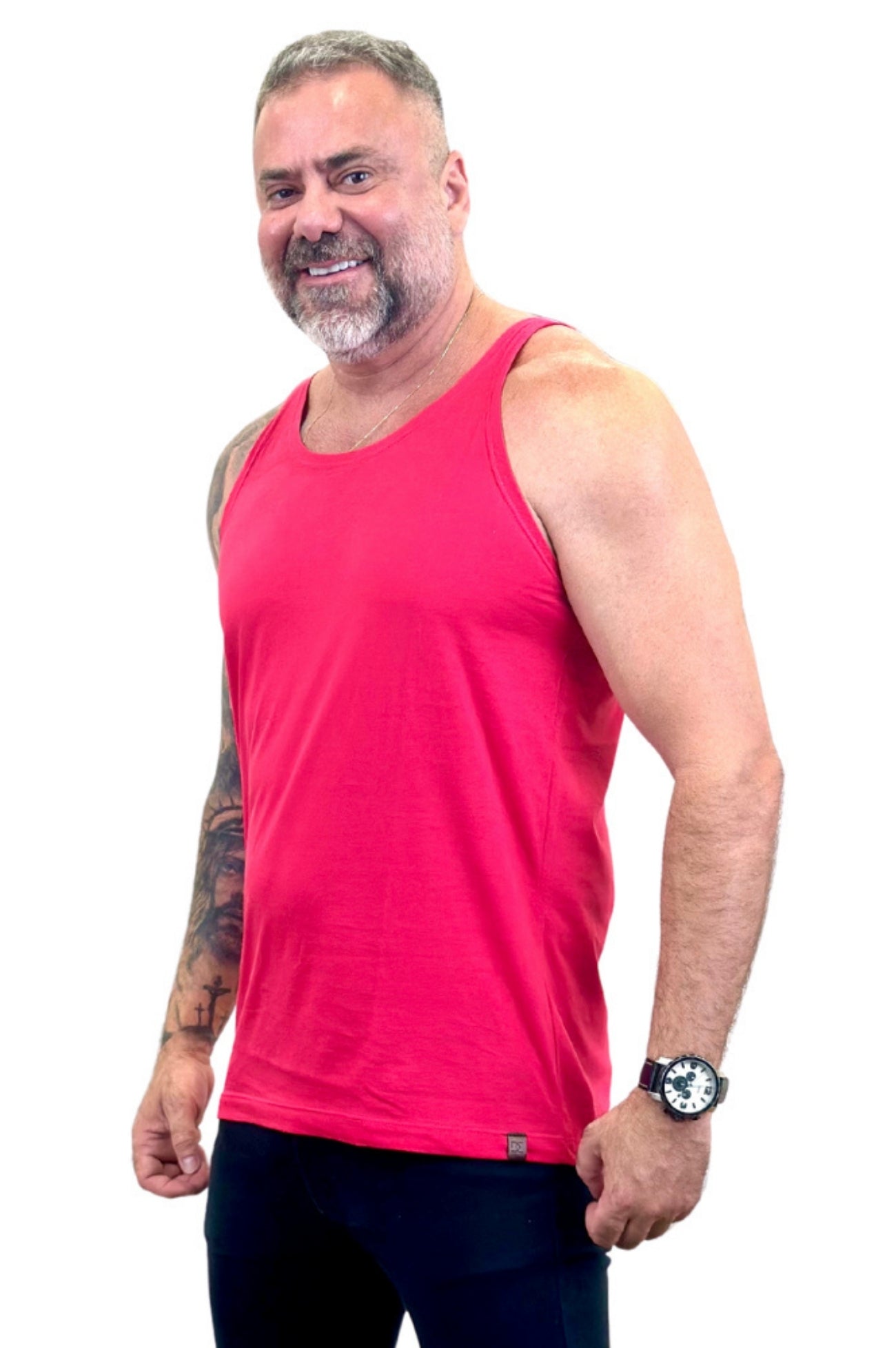 Regata Básica Slim Rosa