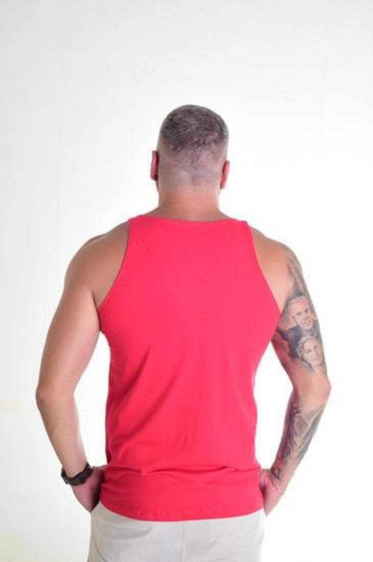 Regata Básica Slim Vermelha