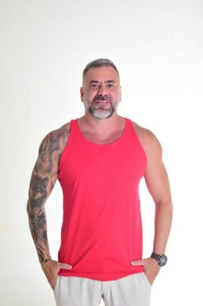 Regata Básica Slim Vermelha